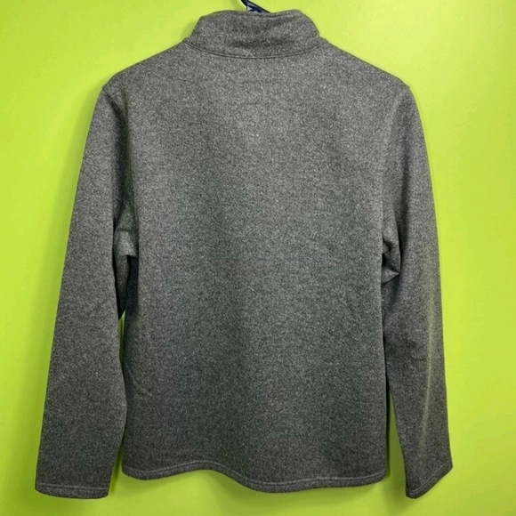 PRANA Men's Gray Quarter-Zip Sweater Xl - Picture 3 of 13